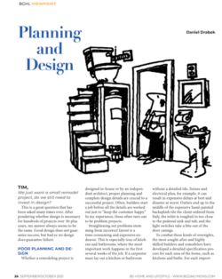 Planning and Design